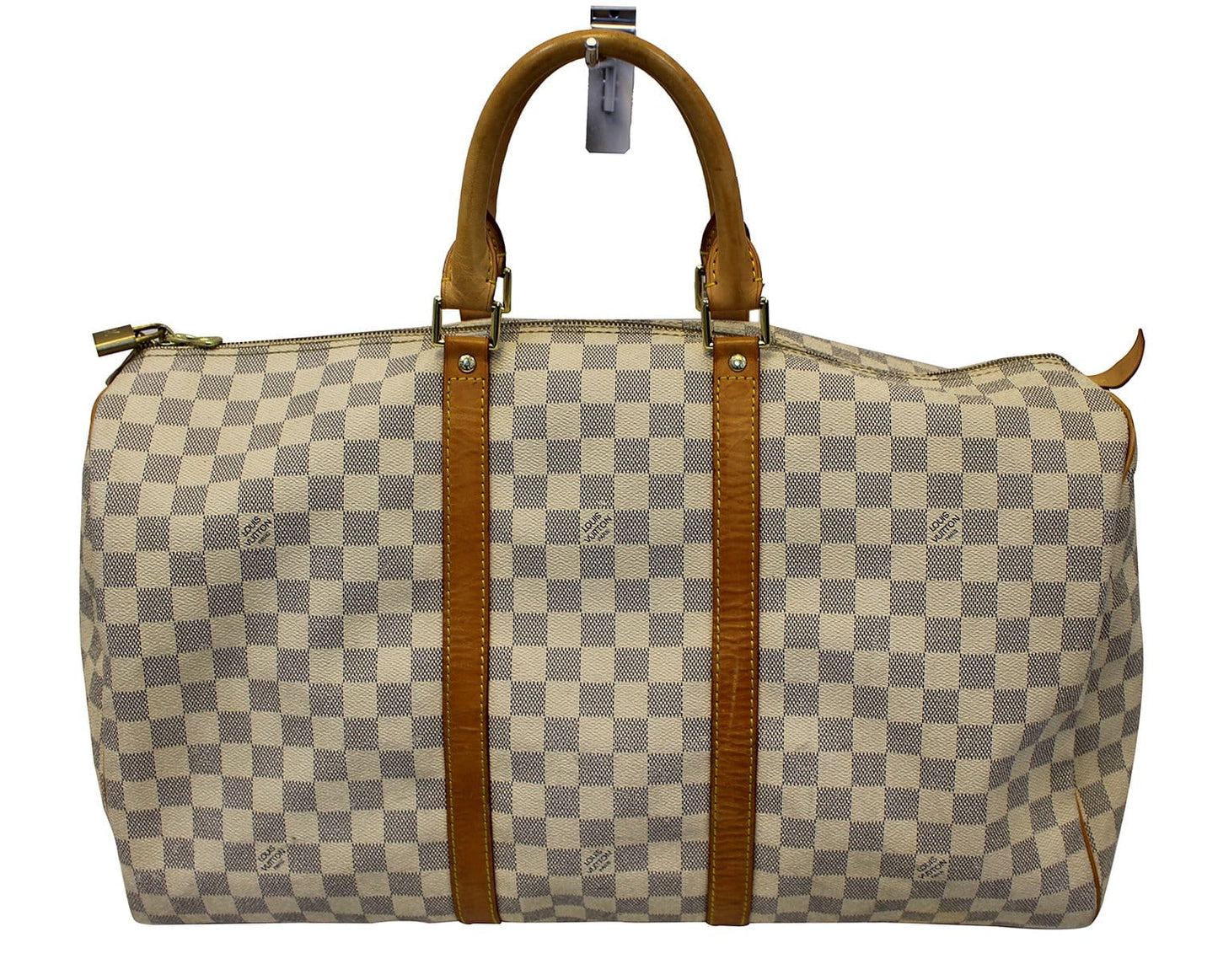 Louis Damier Azur Keepall Travel Bag
