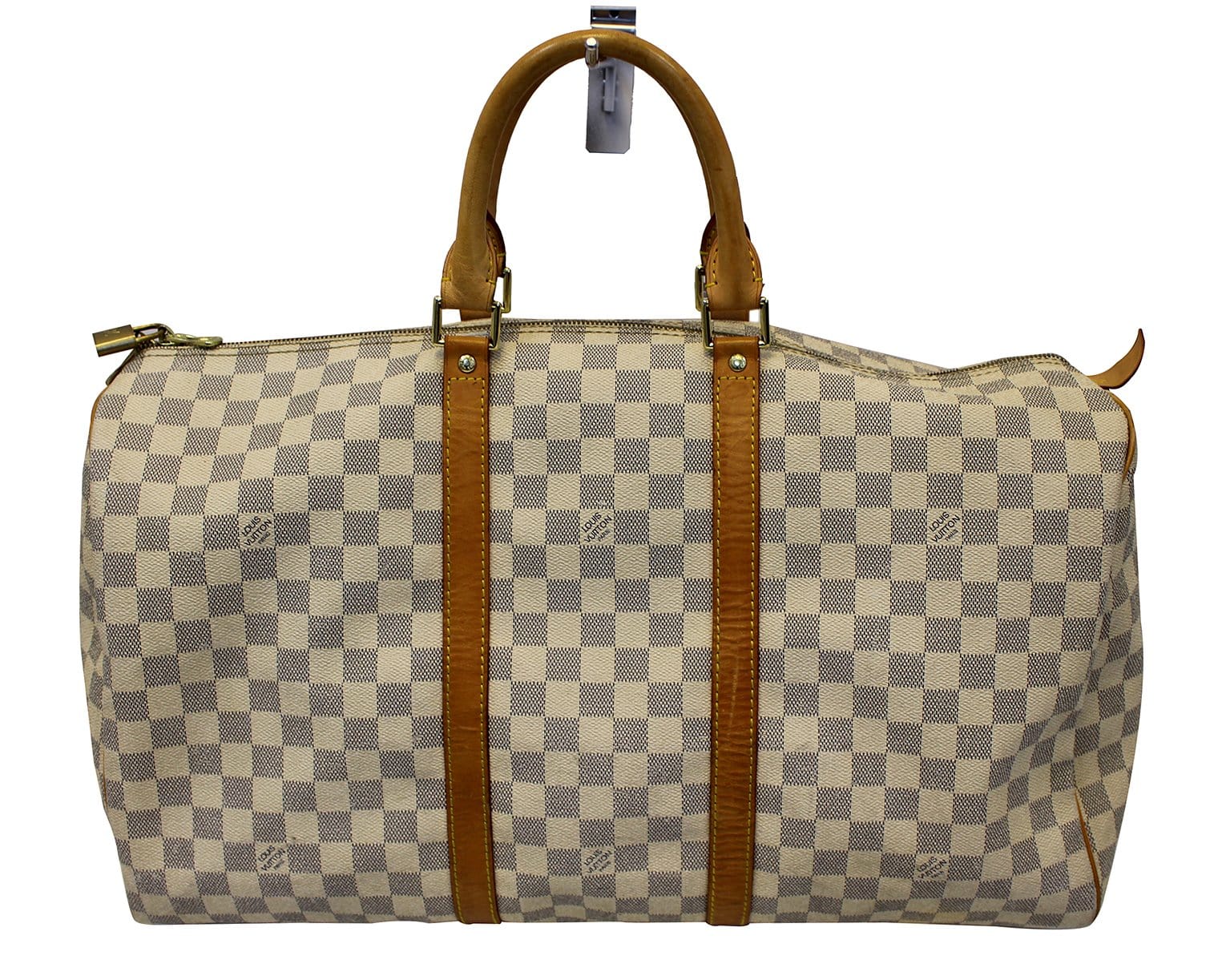 Louis Damier Azur Keepall Travel Bag