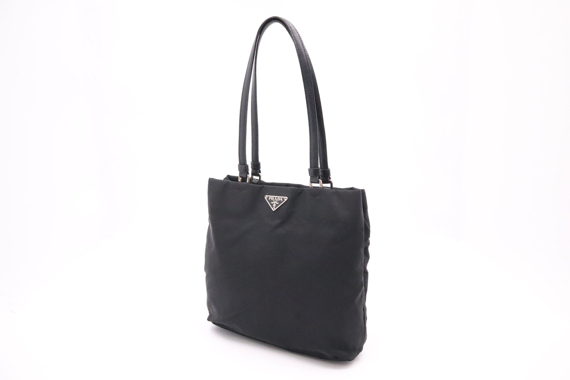 Prada Shoulder Bag In Nylon Black