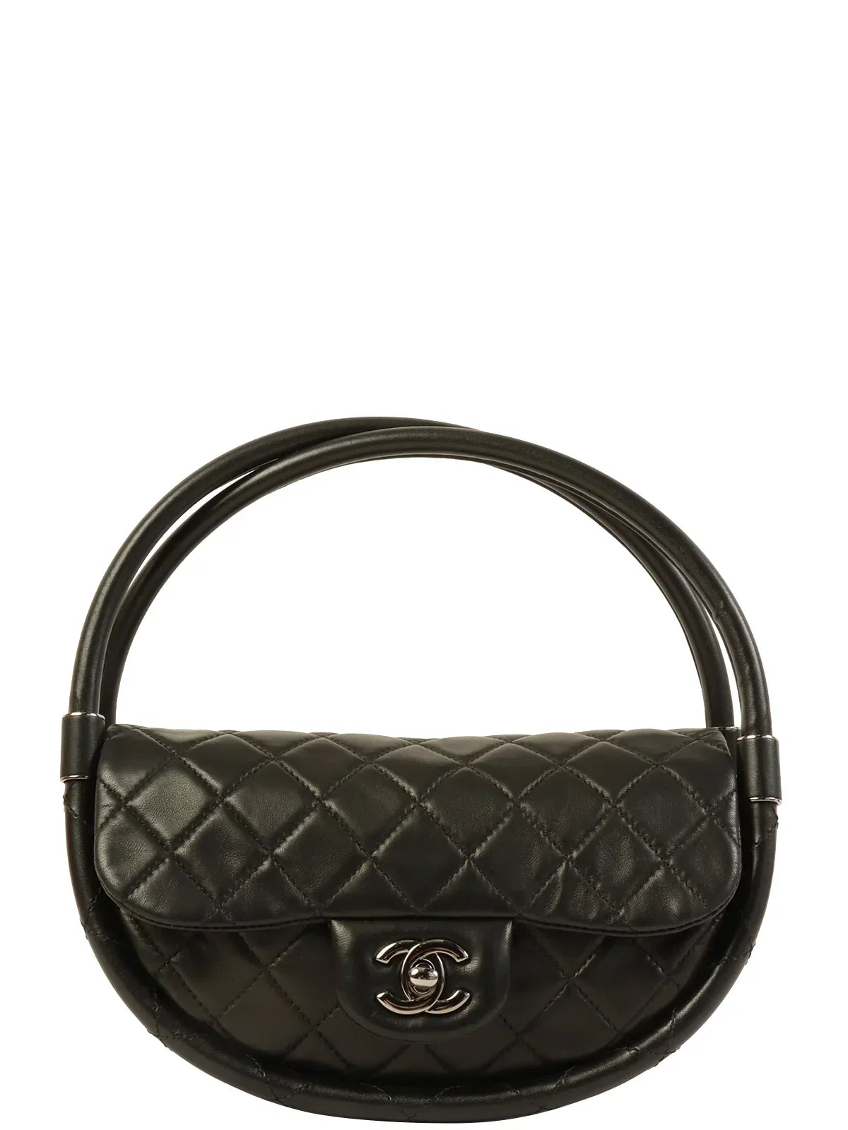 Chanel Around  Made Hula Hoop Bag Mini Black
