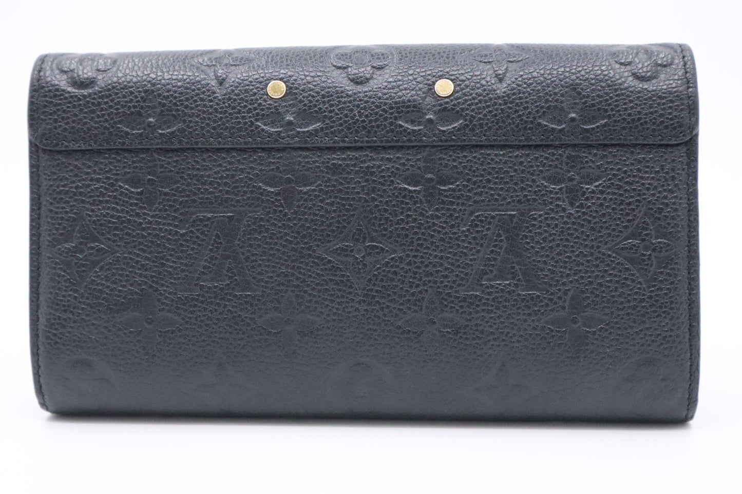 Louis Vuitton Metis Bleu Infini Empreinte Leather Wallet Case