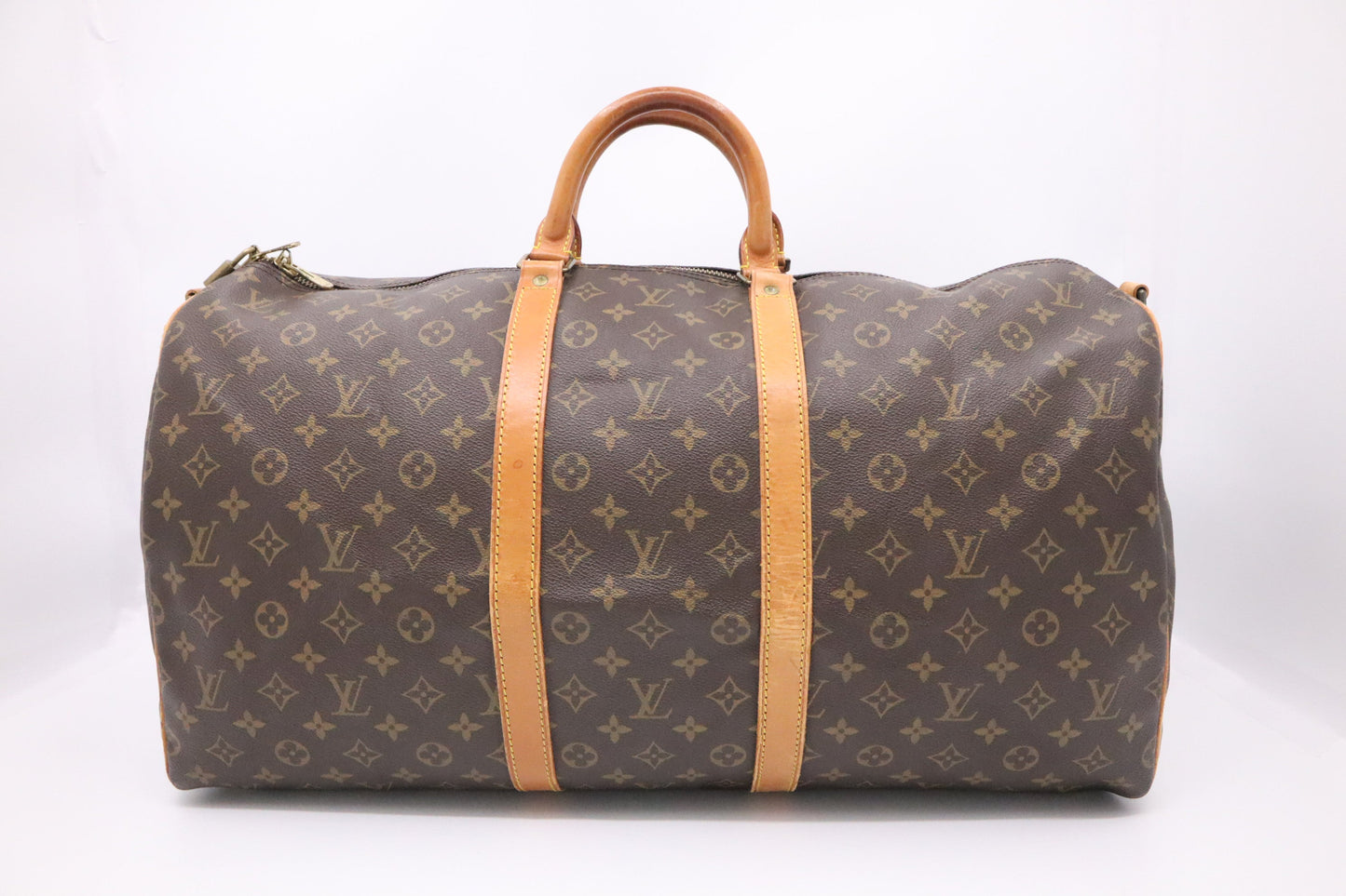 Louis Vuitton Keepall 55 Bandouliere Monogram Canvas Travel Bag Monogram Canvas