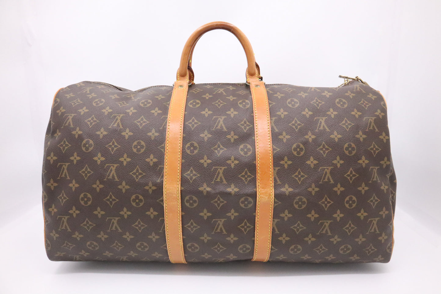 Louis Vuitton Keepall 55 Bandouliere Monogram Canvas Travel Bag Monogram Canvas