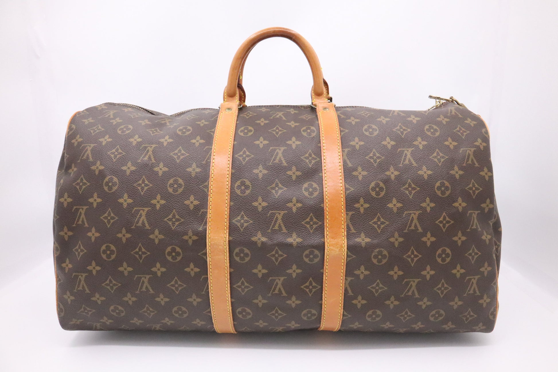 Louis Vuitton Keepall 55 Bandouliere Monogram Canvas Travel Bag Monogram Canvas
