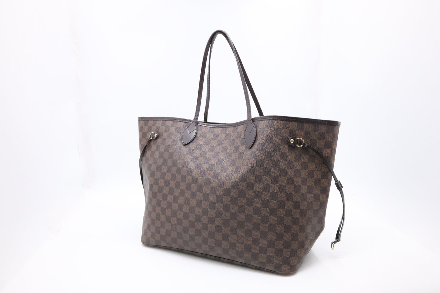 Louis Vuitton Neverfull GM Ebene Damier Canvas Tote Bag
