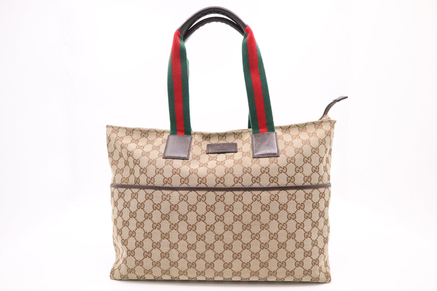 Gucci GG Sherry Line Canvas Tote Bag