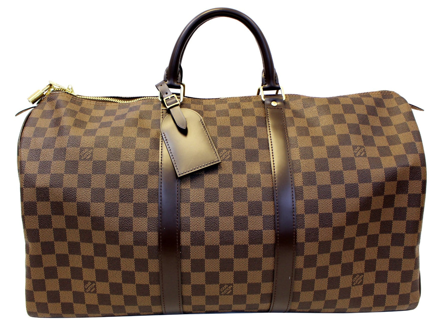 Louis Damier Ebene Keepall Travel Bag