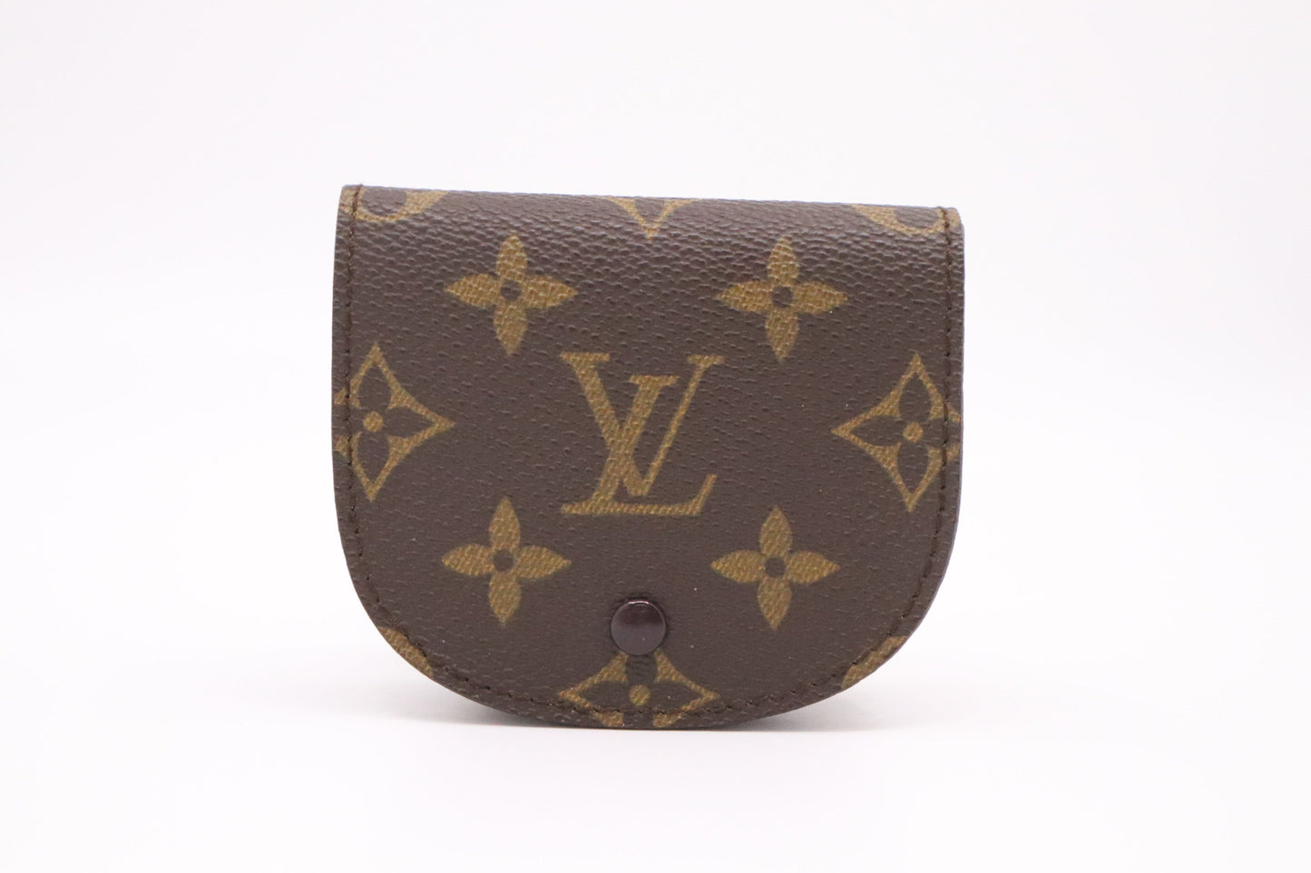 Louis Vuitton Porte Monnaie Gousset Monogram Canvas Handbag