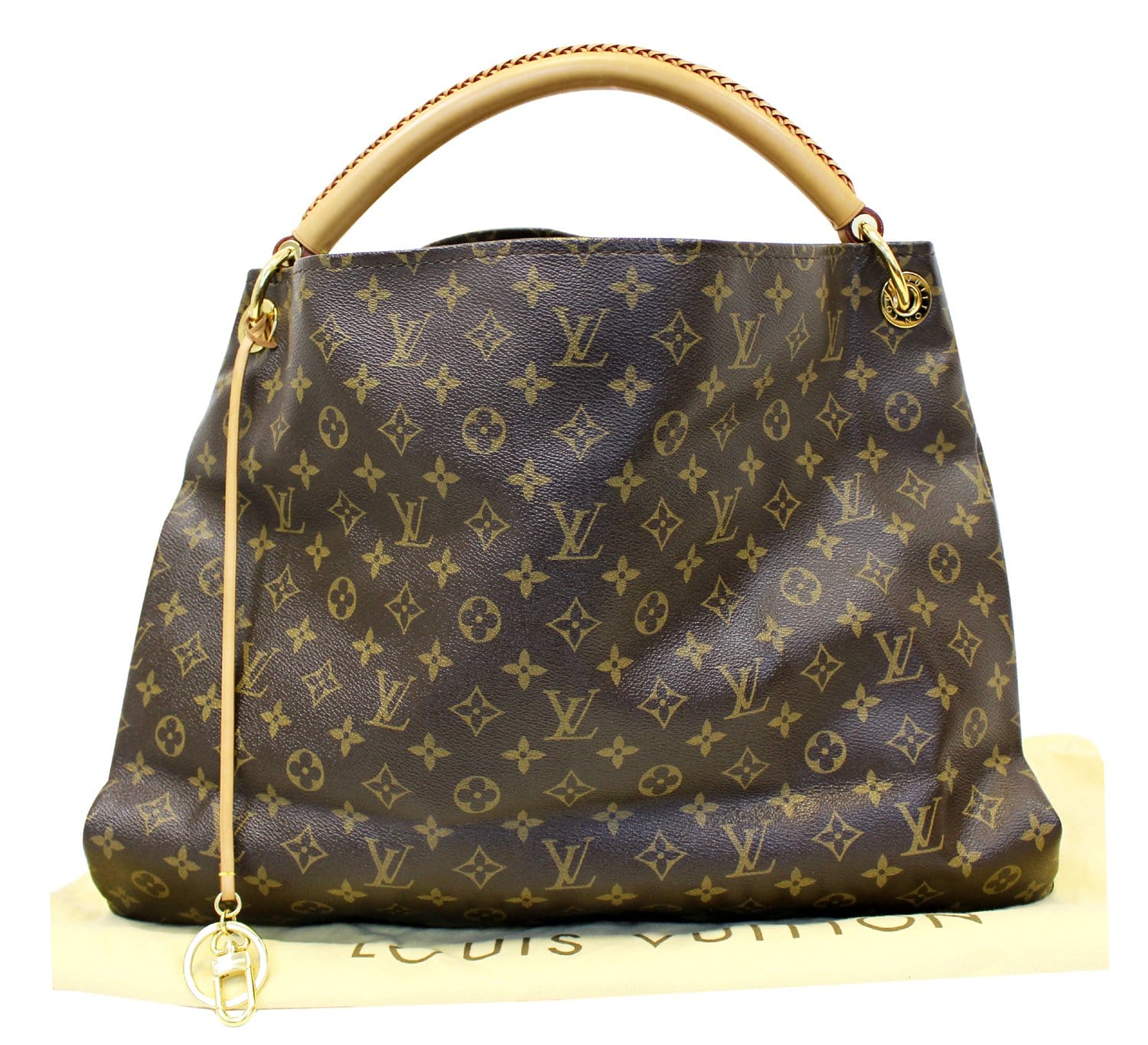 Louis Artsy Gm Tote Hobo Handbag Limited Monogram Shoulder Bag