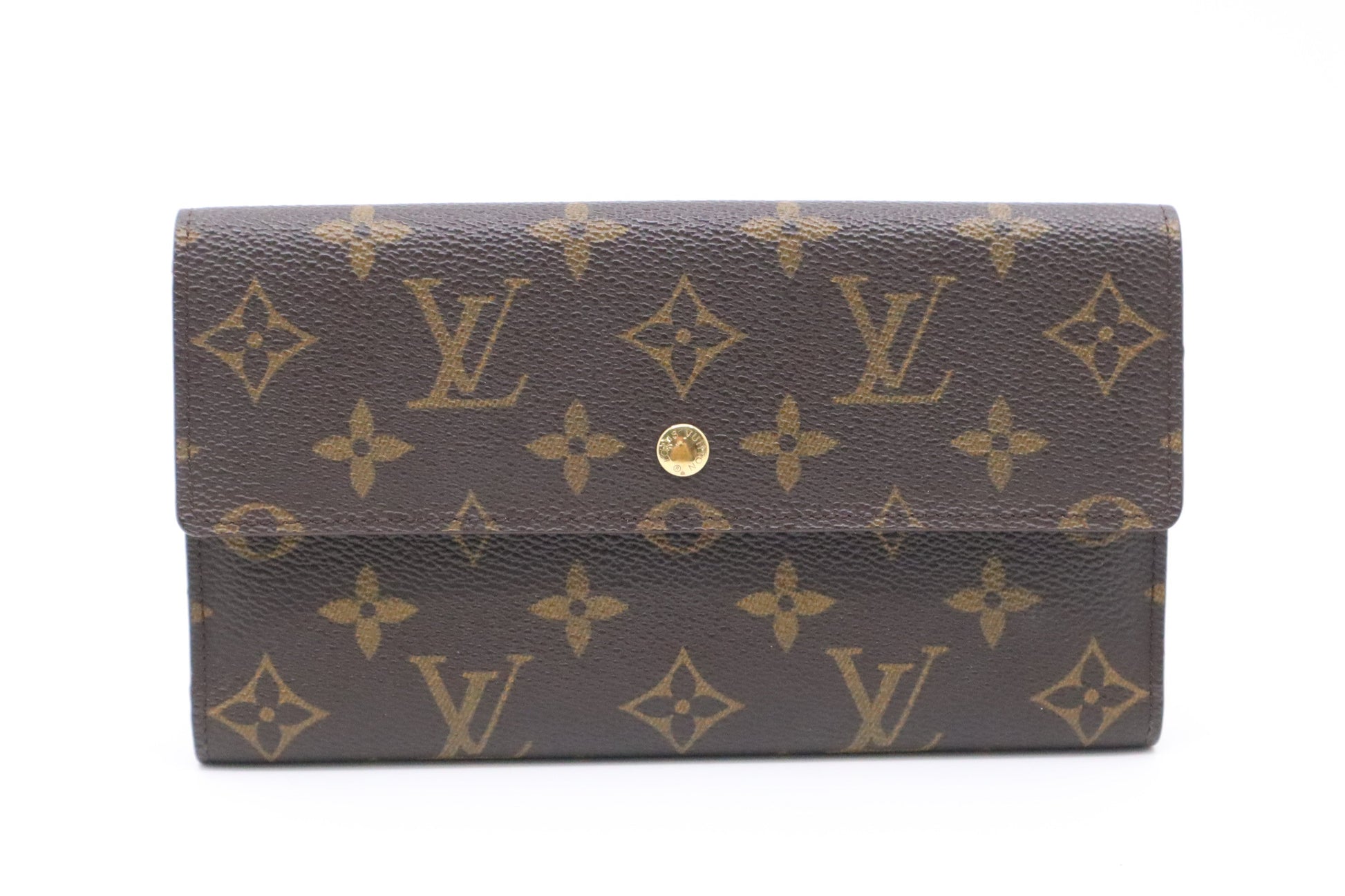 Louis Vuitton International Monogram Canvas Wallet Case