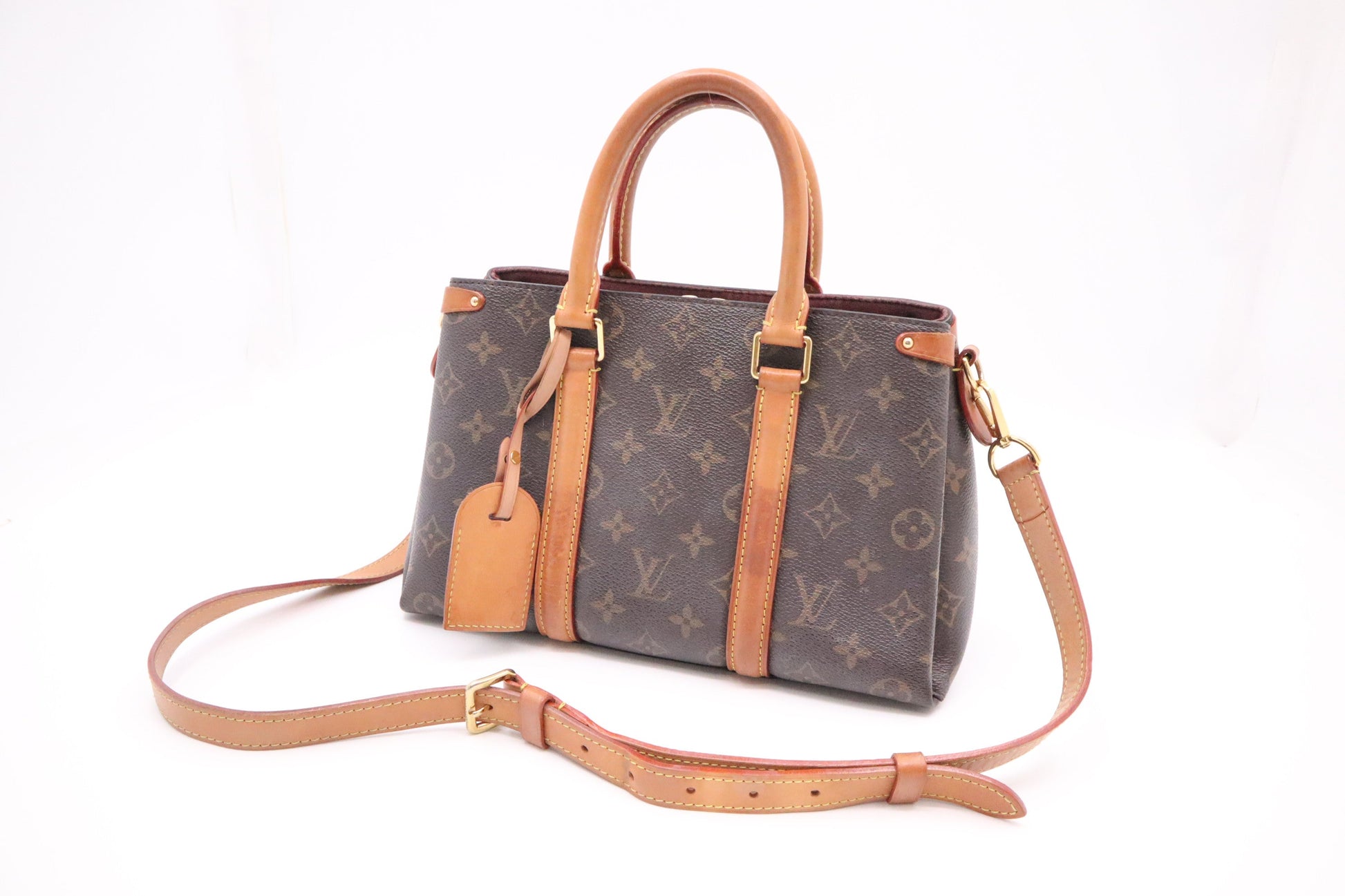 Louis Vuitton Soufflot BB Monogram Canvas Handbag