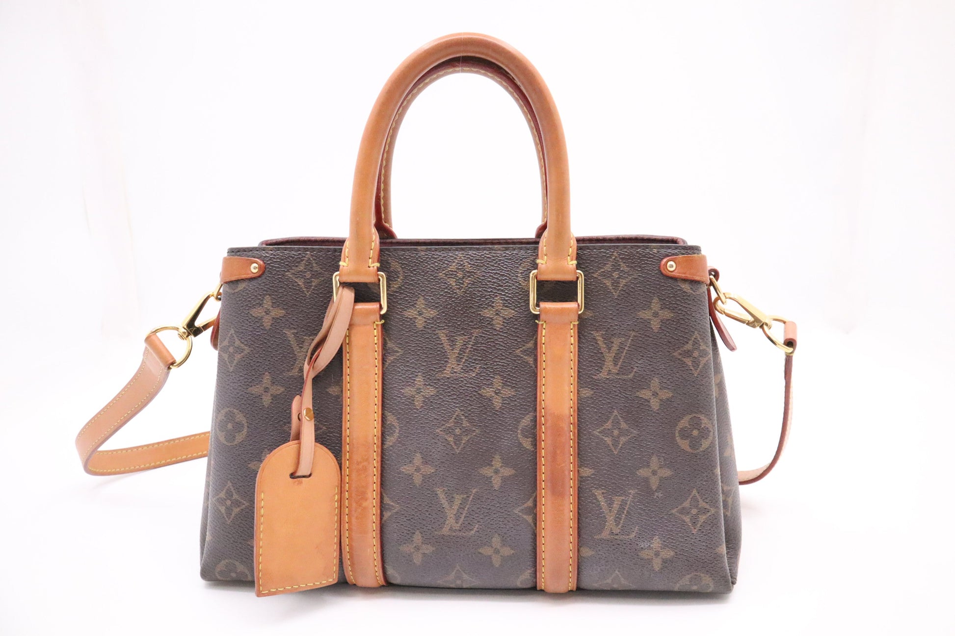 Louis Vuitton Soufflot BB Monogram Canvas Handbag
