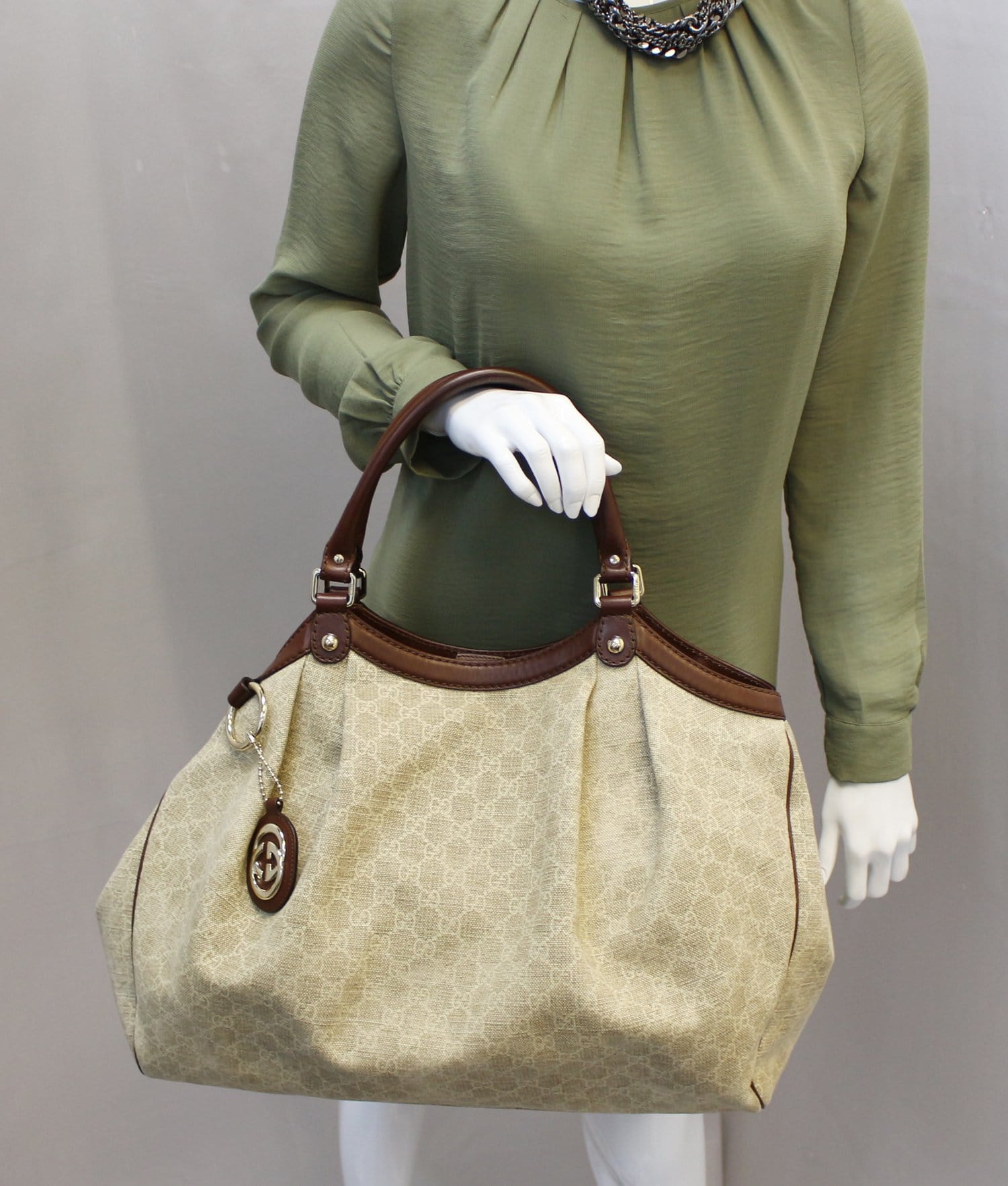 Gucci Sukey Tote Bag Canvas Medium