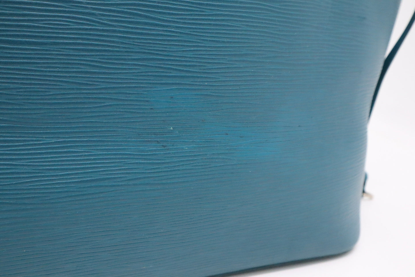 Louis Vuitton Neverfull MM Teal Epi Leather Tote Bag