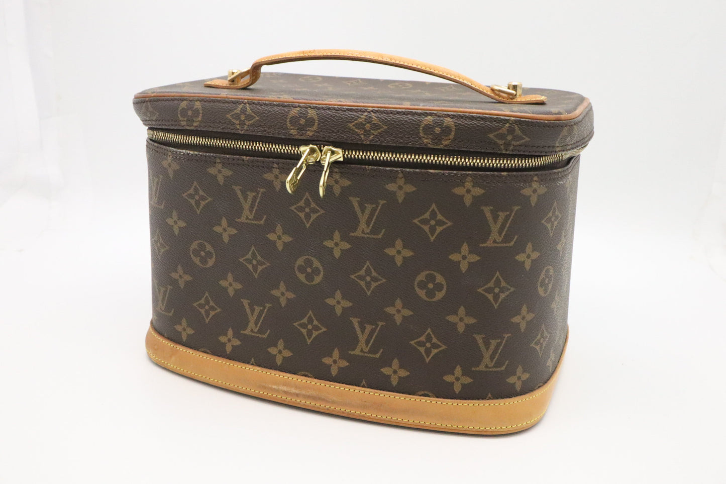 Louis Vuitton Nice Vanity Monogram Canvas Handbag Monogram Canvas