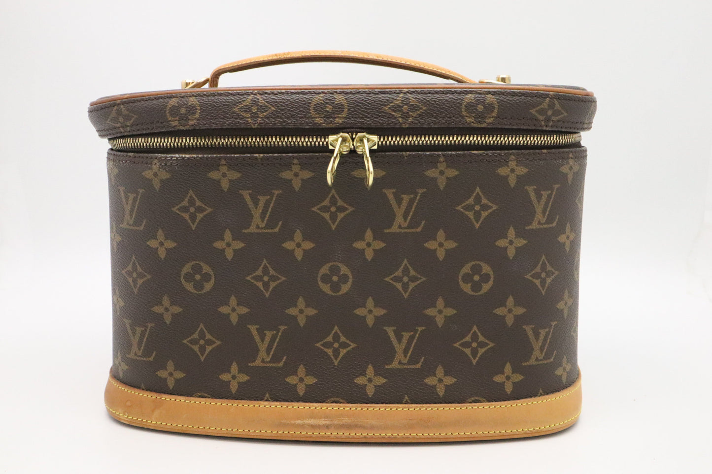 Louis Vuitton Nice Vanity Monogram Canvas Handbag Monogram Canvas