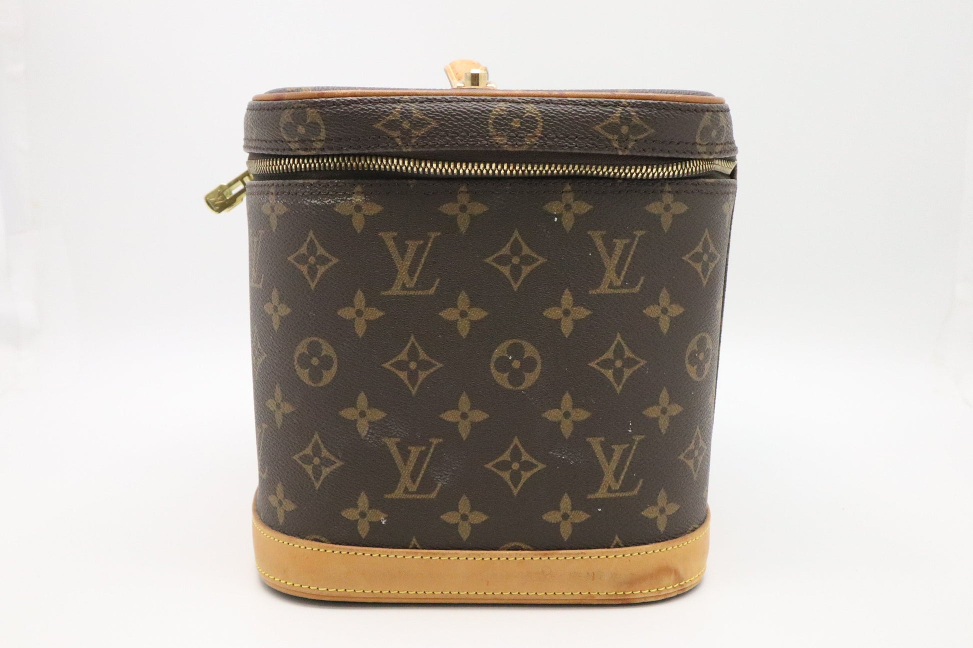 Louis Vuitton Nice Vanity Monogram Canvas Handbag Monogram Canvas