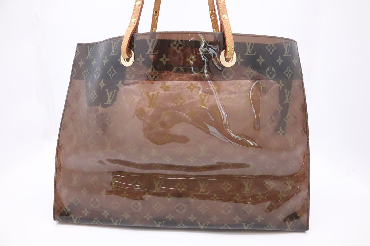 Louis Vuitton Cabas Cruise Ambre PVC Handbag