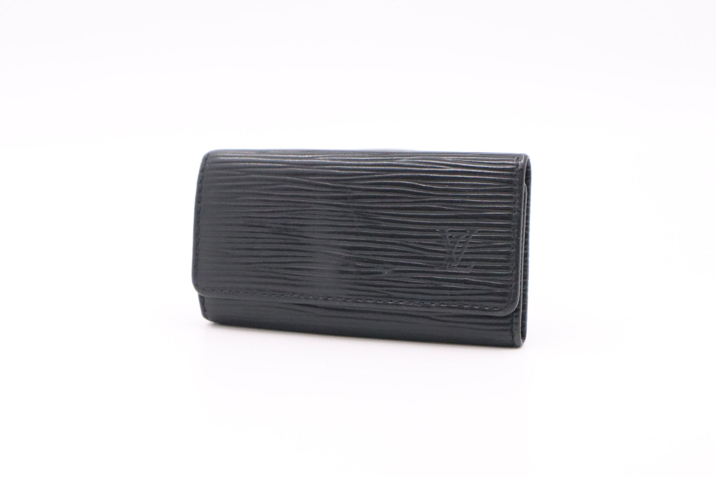 Louis Vuitton Multicles 4 Epi Leather Black Handbag