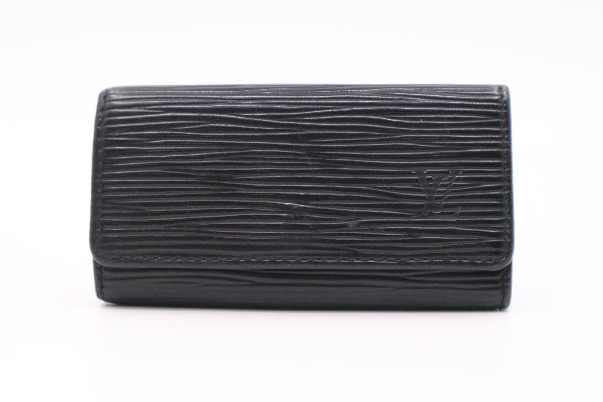 Louis Vuitton Multicles 4 Epi Leather Black Handbag