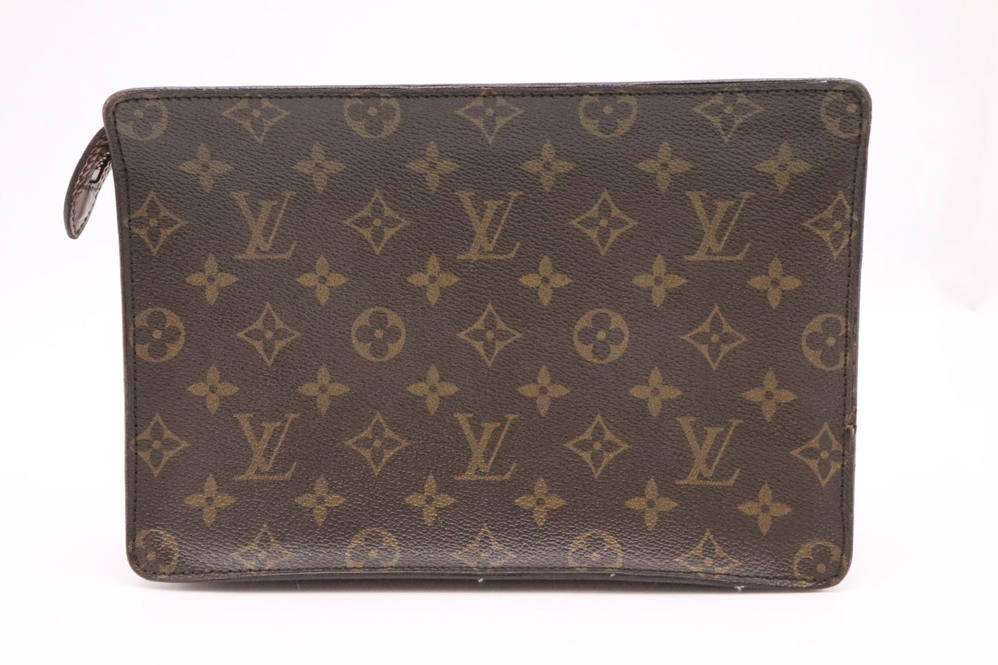 Louis Vuitton Pochette Homme Monogram Canvas Clutch Bag