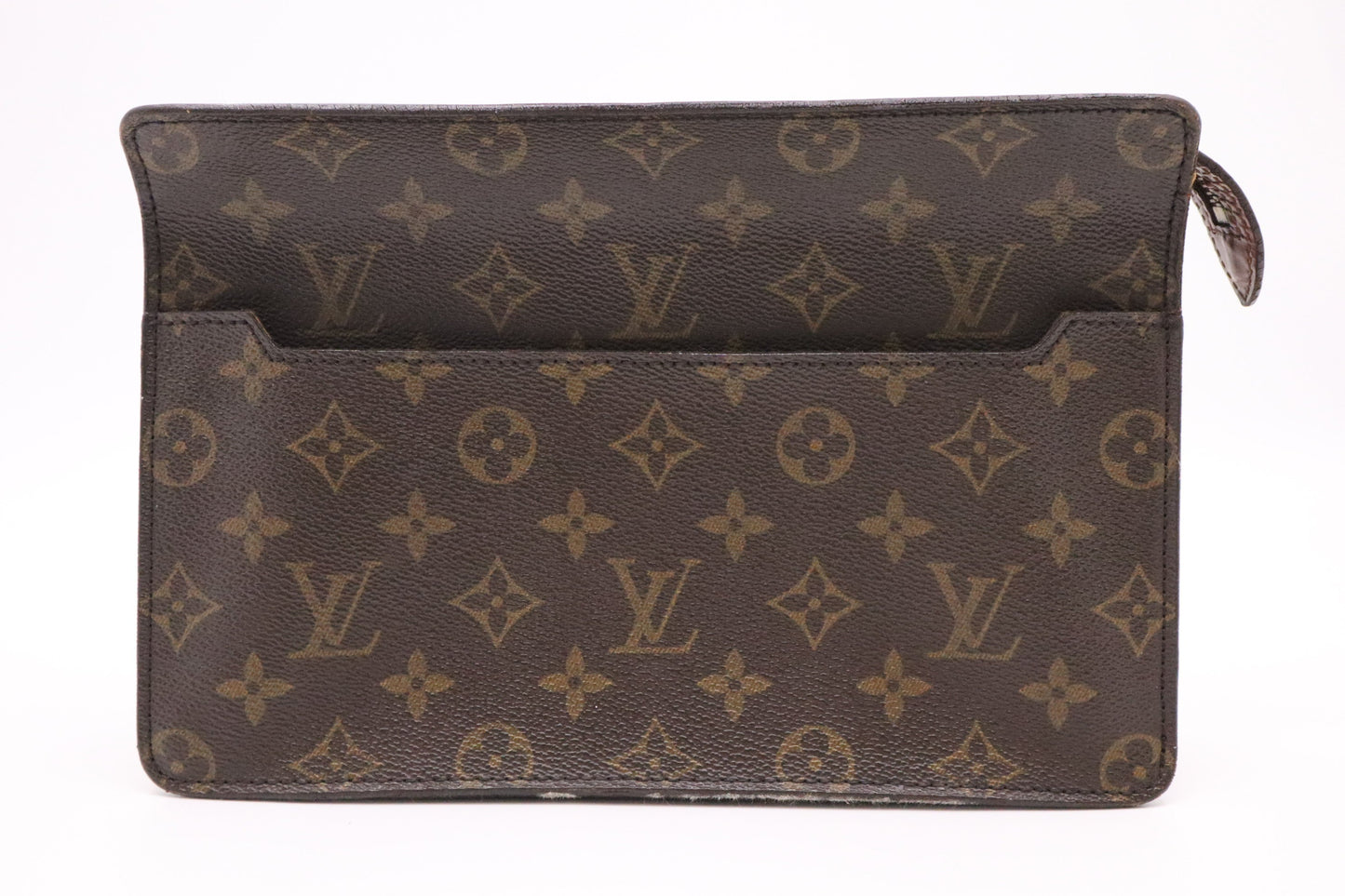 Louis Vuitton Pochette Homme Monogram Canvas Clutch Bag