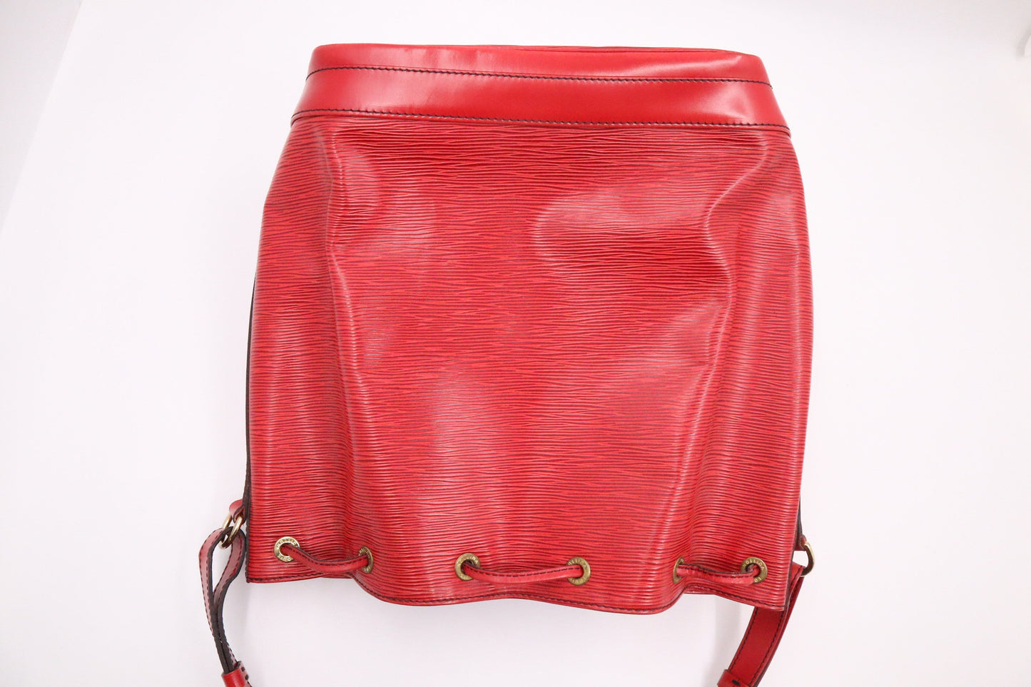 Louis Vuitton Noe Epi Leather Red Handbag