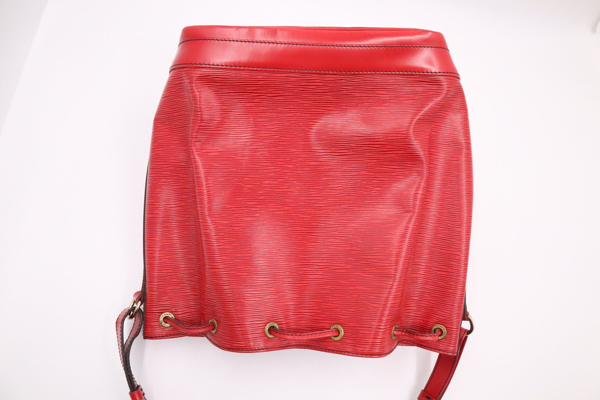 Louis Vuitton Noe Epi Leather Red Handbag