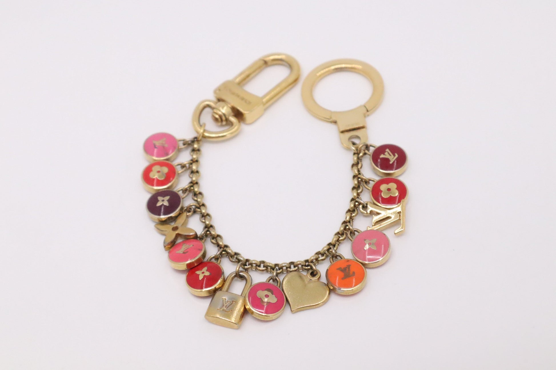 Louis Vuitton Pastilles Charm Multicolor Key Chain