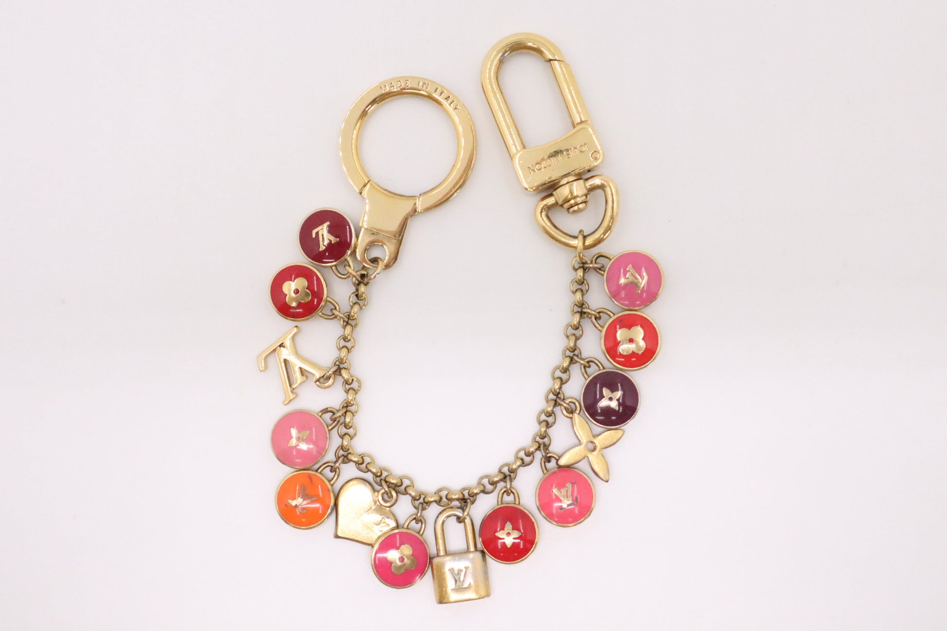 Louis Vuitton Pastilles Charm Multicolor Key Chain