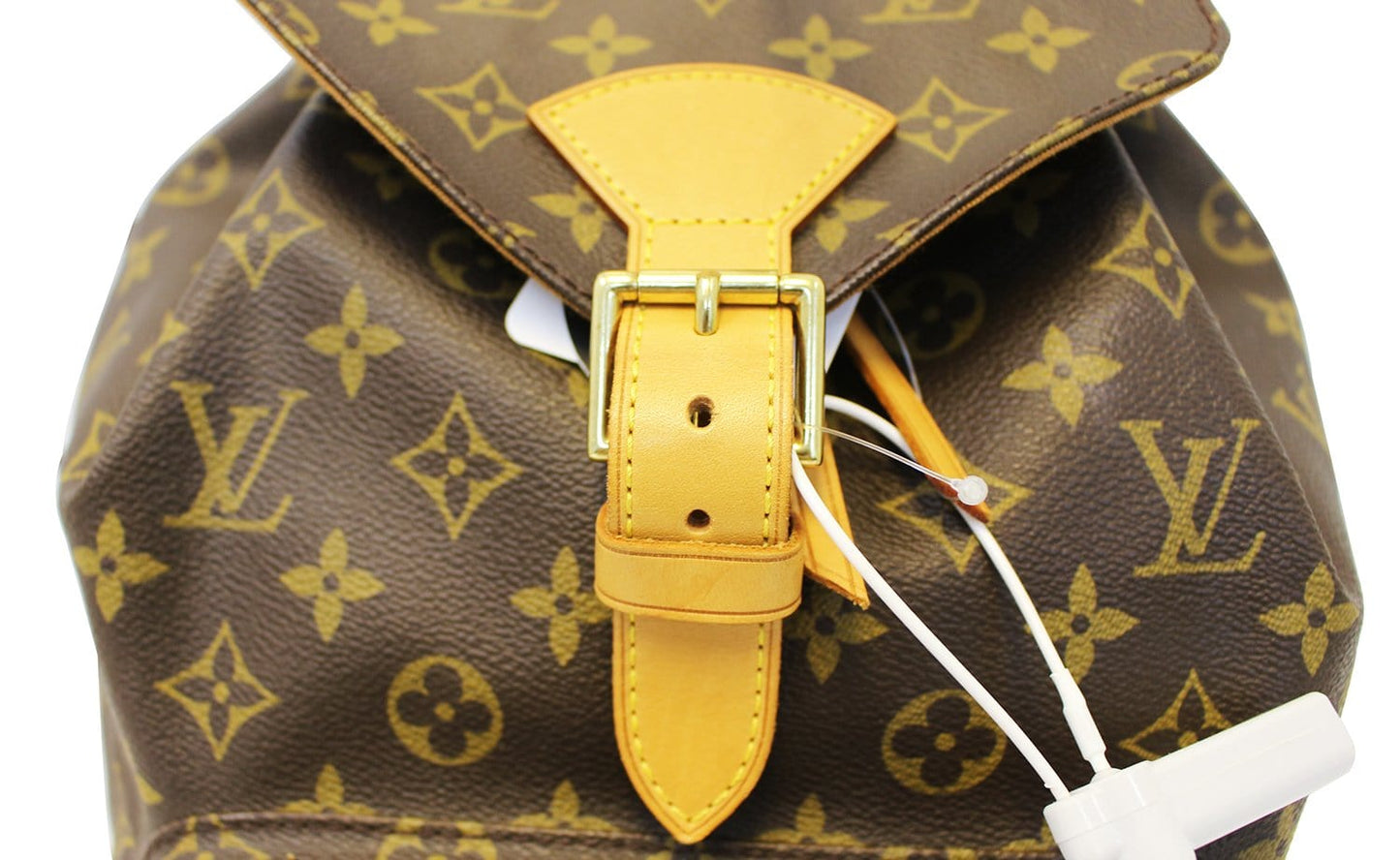Louis Backpack Handbag Montsouris Gm Canvas Monogram