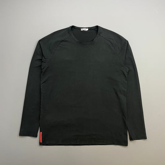 Prada Handbag Sport 00s Long Sleeve Rear Pocket Elastane Black