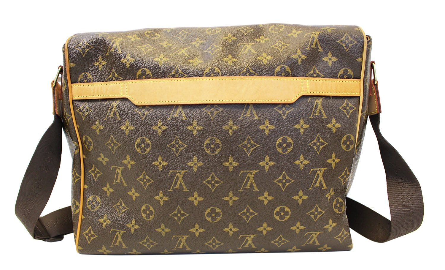 Louis Abbesses Messenger Bag Canvas Monogram Crossbody Bag