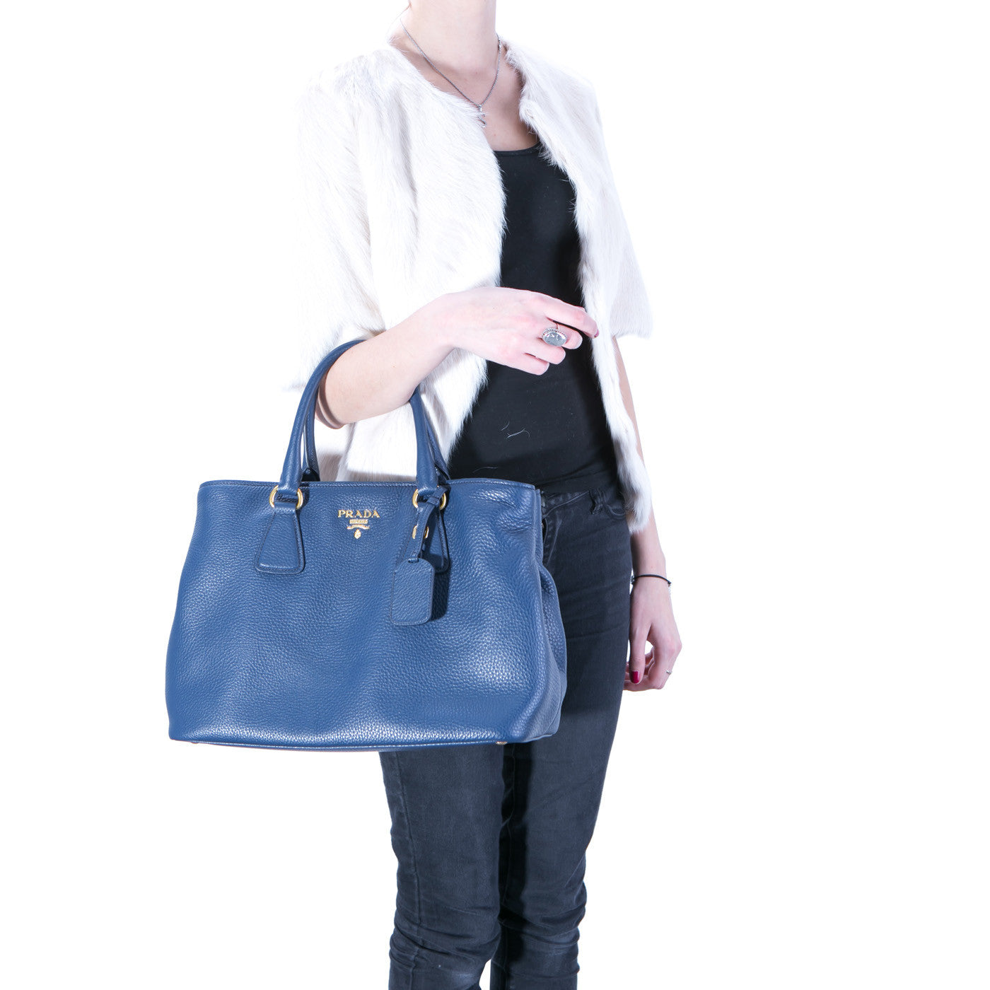 Prada Vic Daino Shoulder Bag