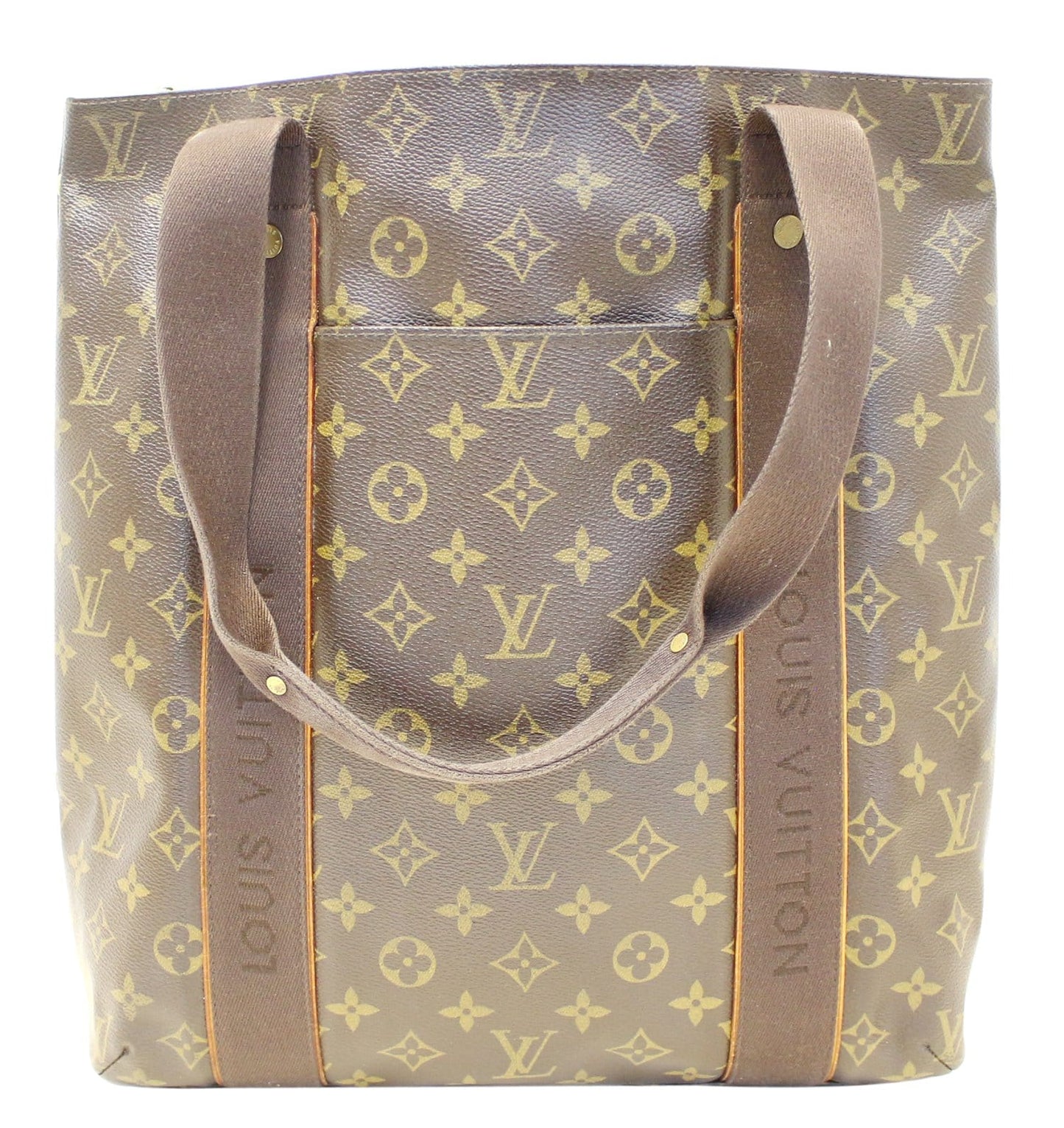 Louis Cabas Beaubourg Tote Bag Canvas Monogram Shoulder Bag