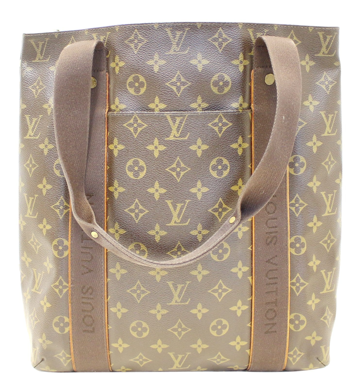 Louis Cabas Beaubourg Tote Bag Canvas Monogram Shoulder Bag