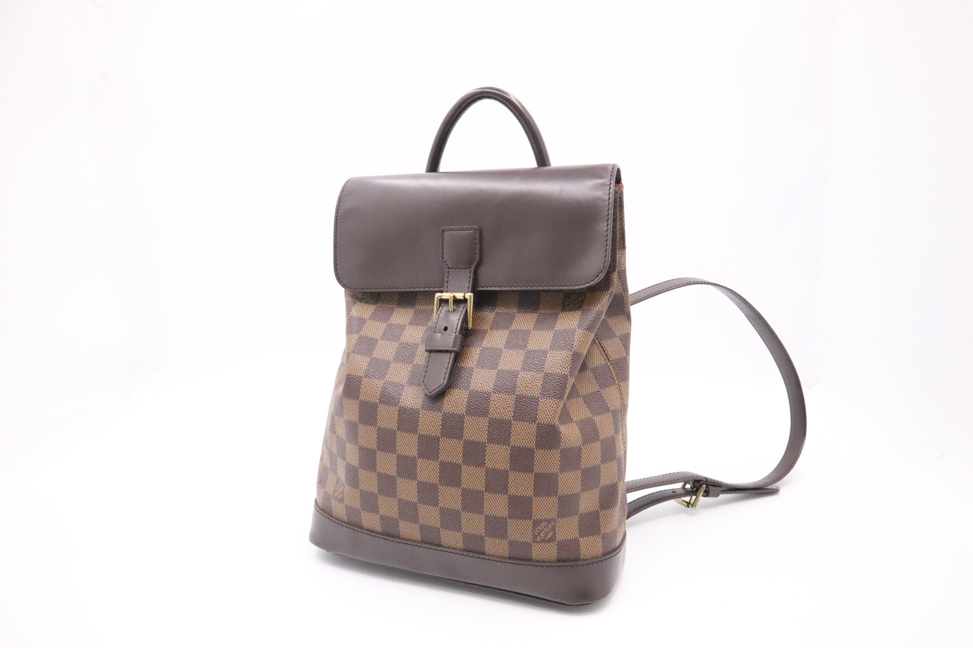 Louis Vuitton Soho Backpack Ebene Canvas Damier Ebene Canvas