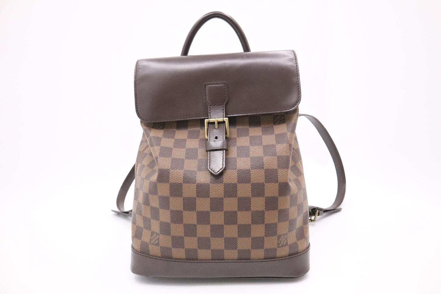 Louis Vuitton Soho Backpack Ebene Canvas Damier Ebene Canvas