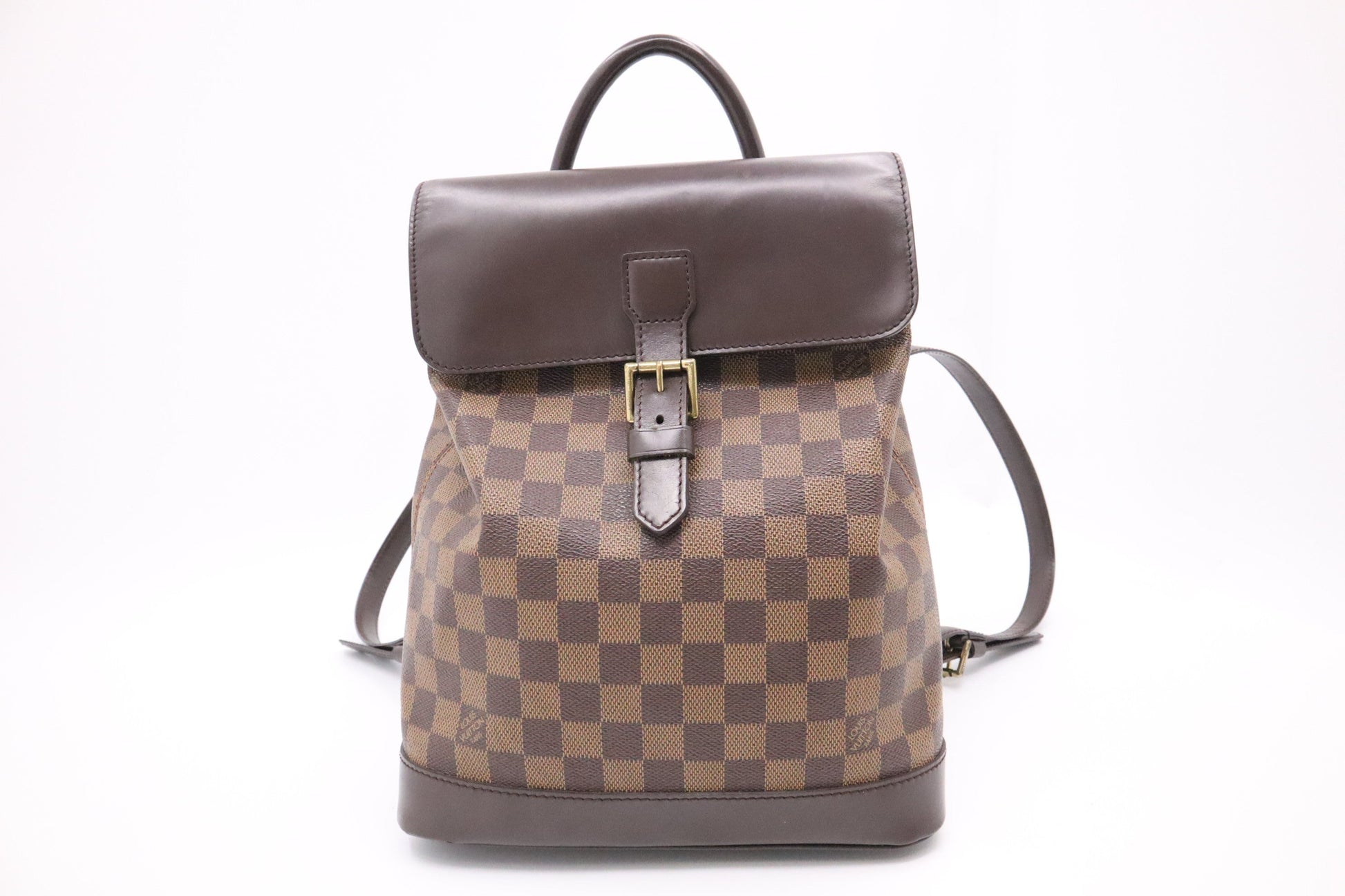 Louis Vuitton Soho Backpack Ebene Canvas Damier Ebene Canvas
