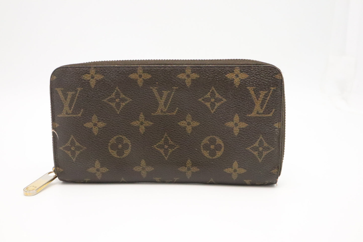 Louis Vuitton Long Zippy Monogram Canvas Wallet Case Monogram Canvas
