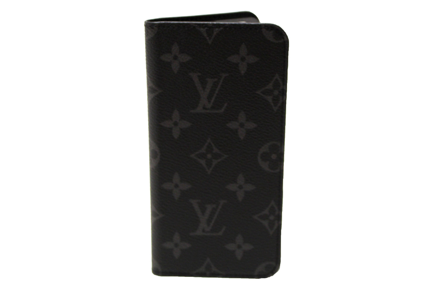 Louis Vuitton Monogram Eclipse iPhone 8 Max Folio Case Phone Case