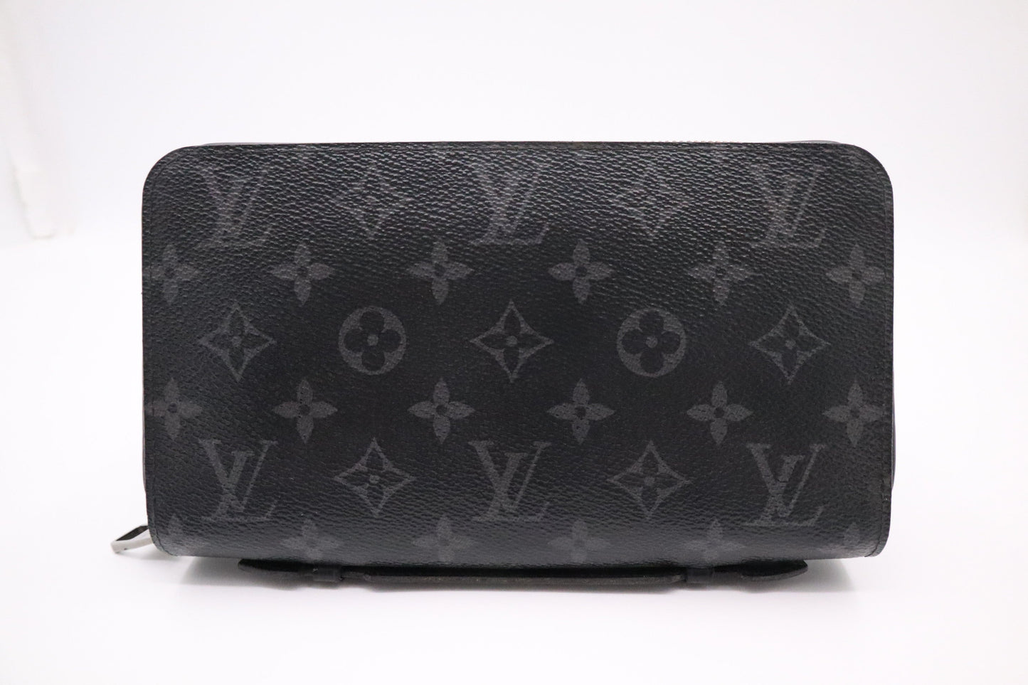 Louis Vuitton Zippy XL Eclipse Monogram Canvas Wallet Case