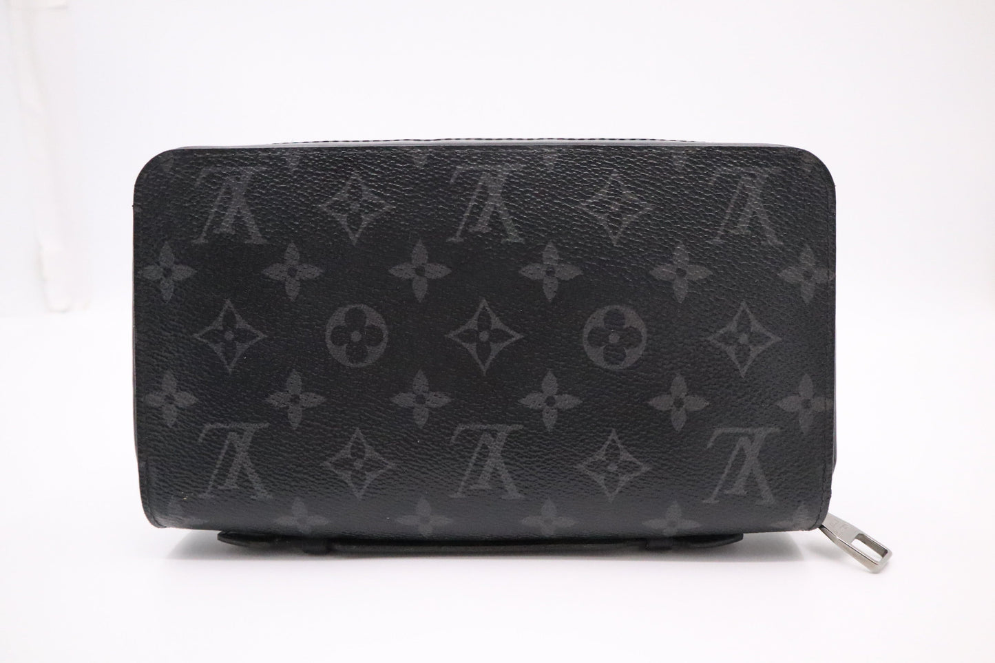 Louis Vuitton Zippy XL Eclipse Monogram Canvas Wallet Case
