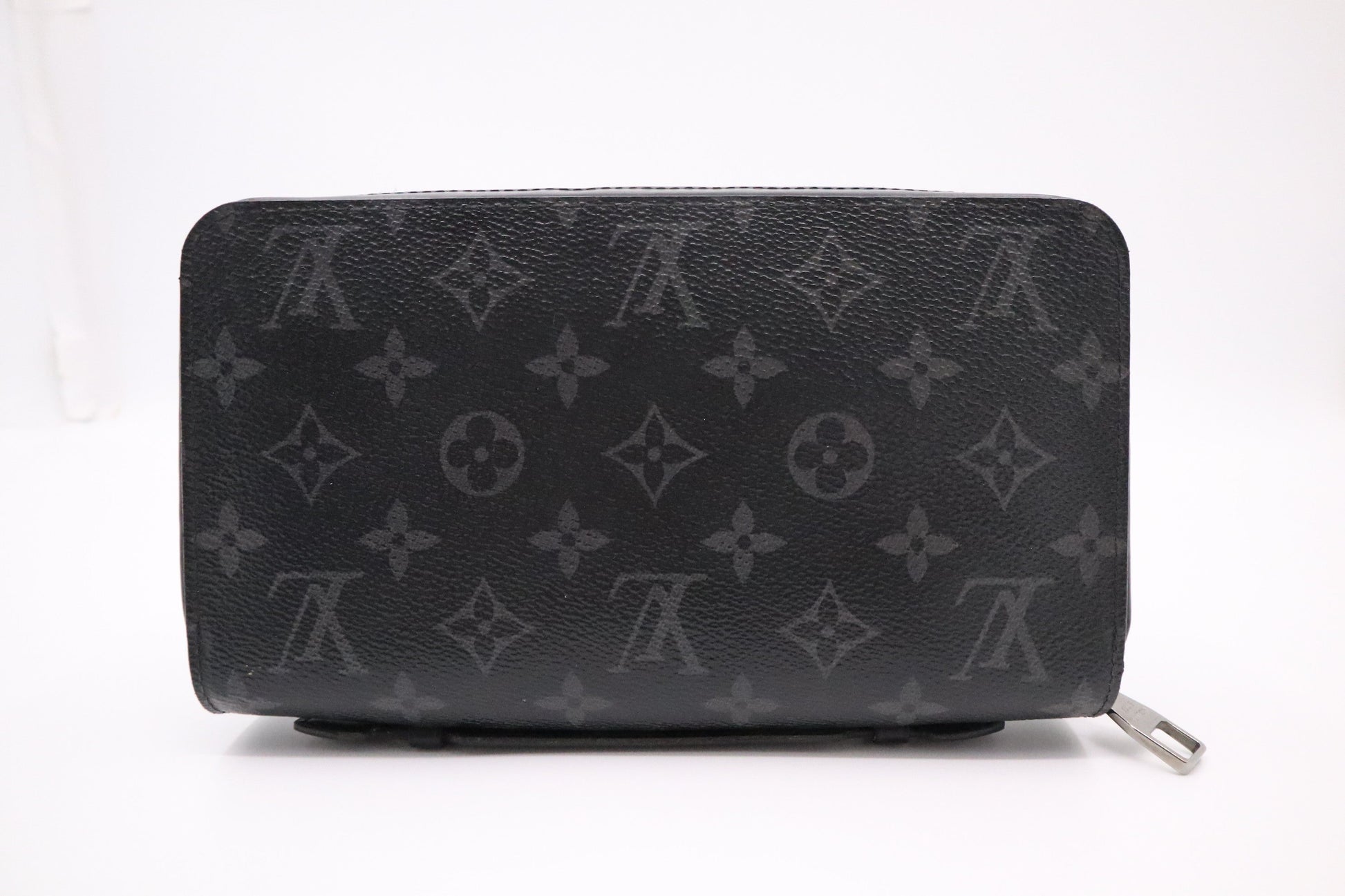 Louis Vuitton Zippy XL Eclipse Monogram Canvas Wallet Case