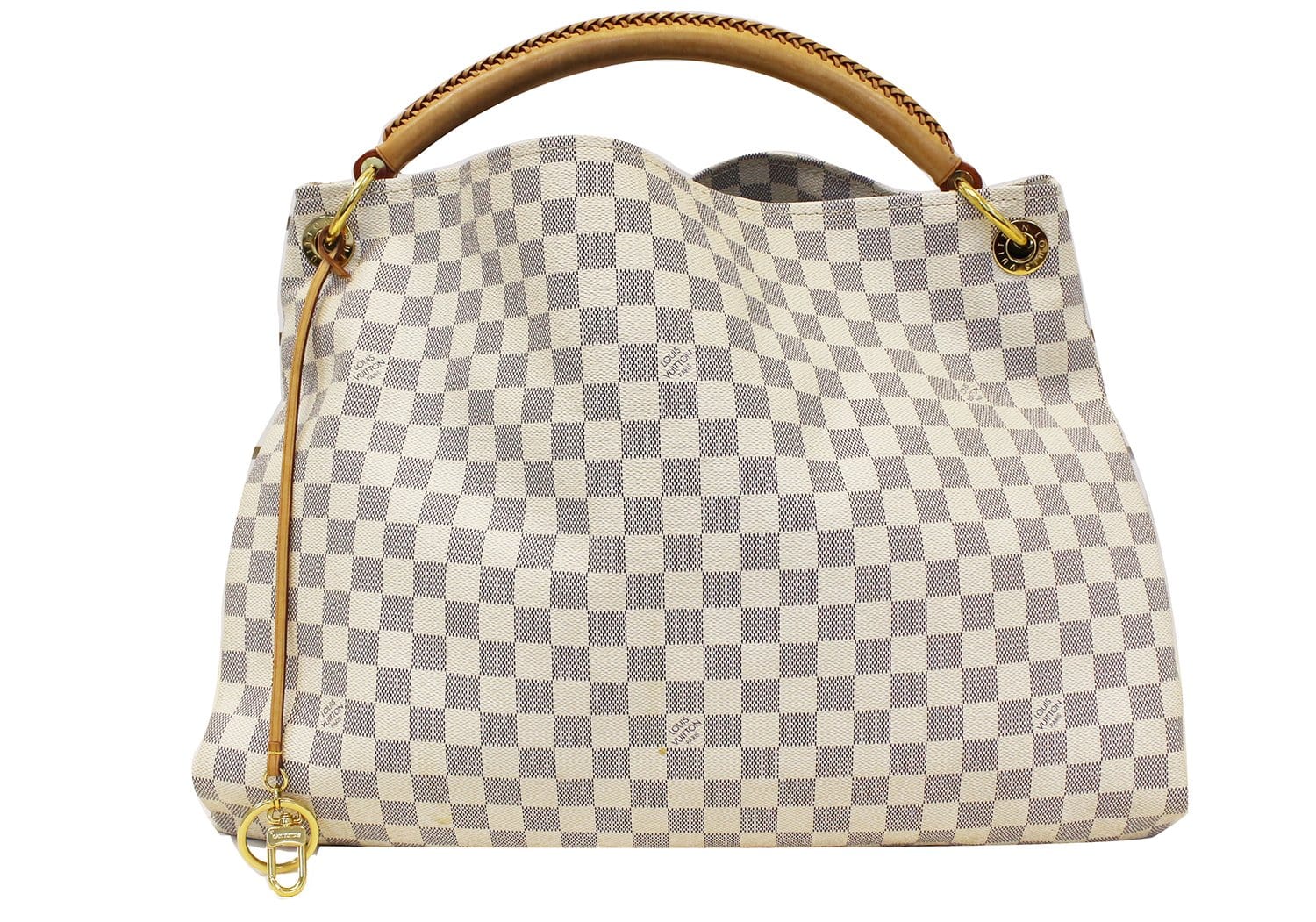 Louis Damier Azur Artsy Gm Shoulder Bag