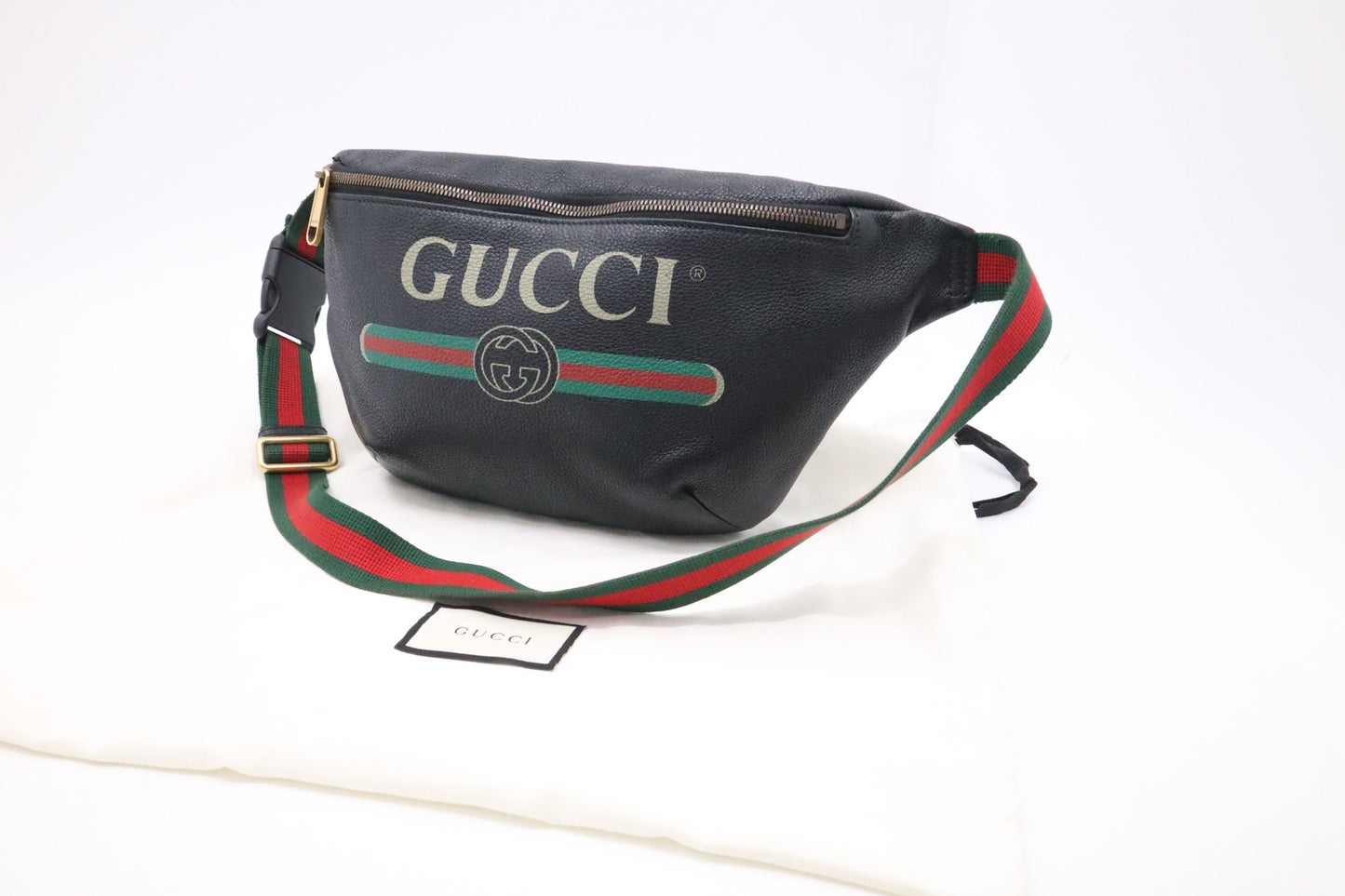 Gucci Black Leather Belt Black Leather