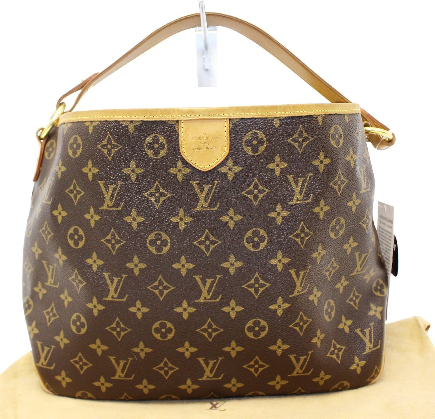 Louis Delightful Mm Shoulder Bag Canvas Monogram