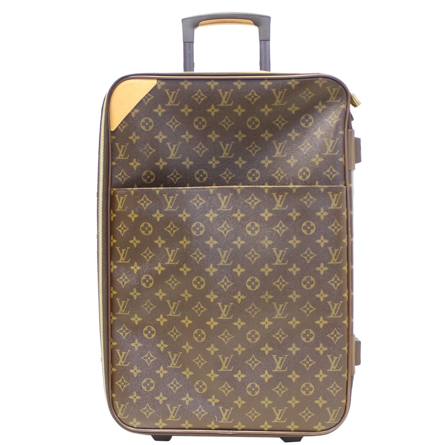 Louis Pegase Business Suitcase Travel Bag Canvas Monogram