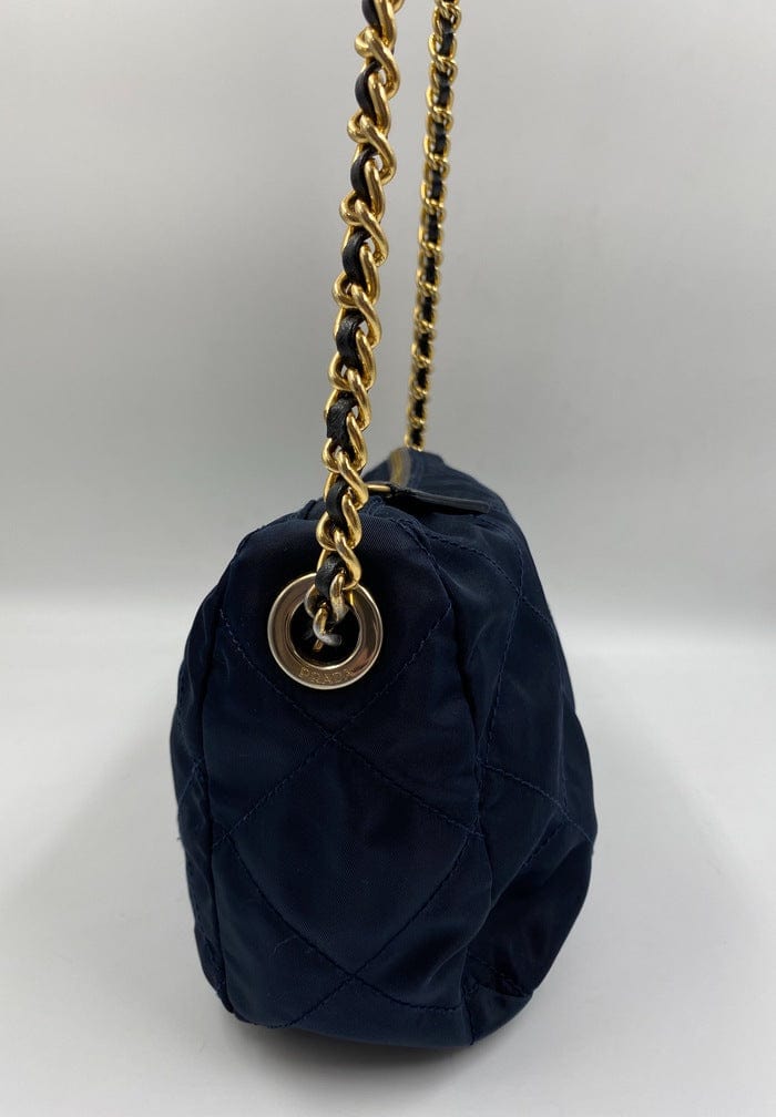 Prada Crossbody Bag Nylon Navy