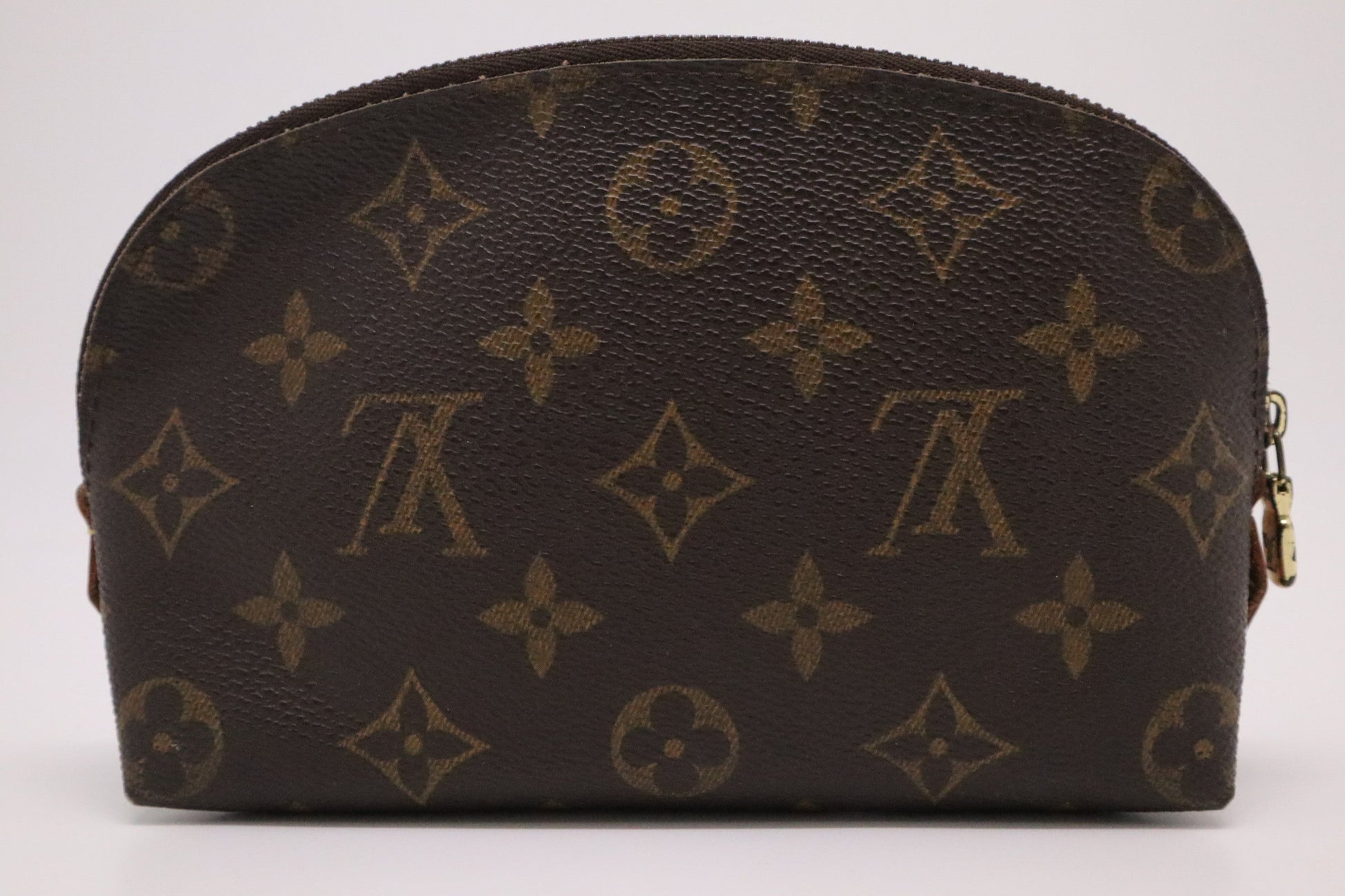 Louis Vuitton Pochette Cosmetics PM Monogram Canvas Clutch Bag Canvas 3